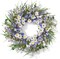 22–24" Spring & Summer Daisy Wreath with Lavender – Front Door Farmhouse Wreath for Porch, Wall, Window, Indoor & Outdoor Home Décor